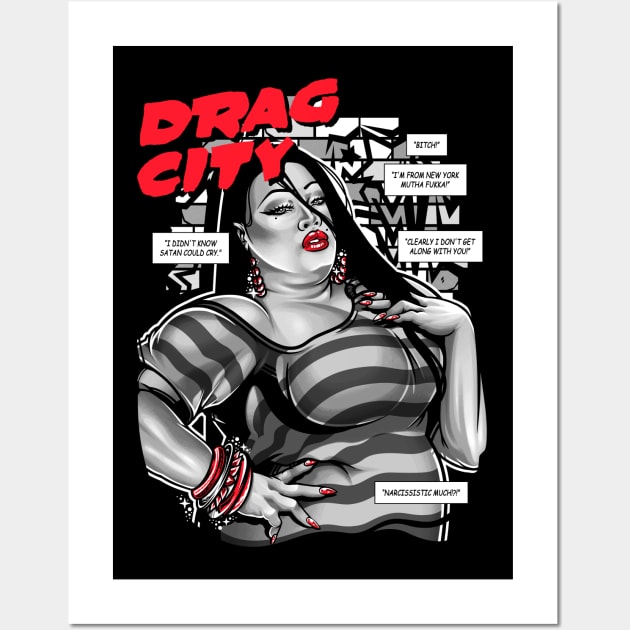 The Jiggly One Wall Art by DragCityComics